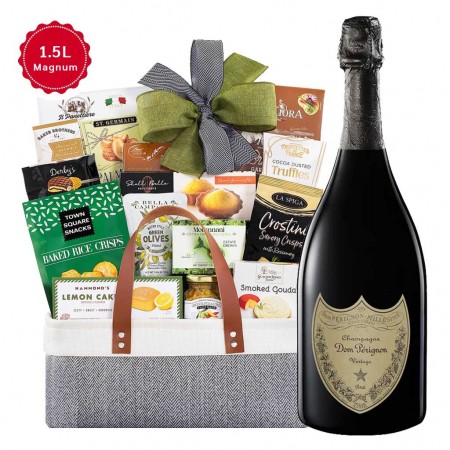 Dom Perignon Gourmet Delight Gift Basket with 1.5L bottle of Champagne Dom Perignon Gourmet Delight Gift Basket with 1.5L bottle of Champagne