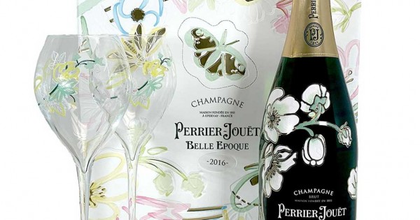 2016 Perrier-Jouet Belle Epoque Champagne & Flute Gift Set