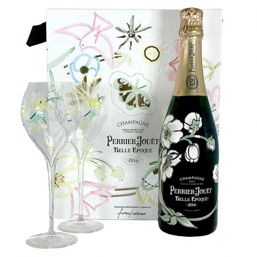 2016 Perrier-Jouet Belle Epoque Champagne And Flute Gift Set
