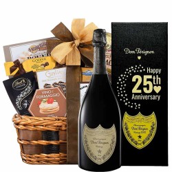 Dom Perignon Anniversary Gift Basket