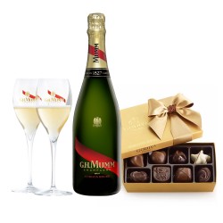 G.H. Mumm gift set + 8pc