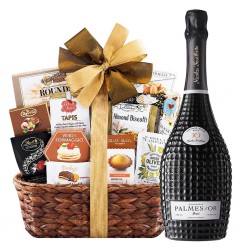 Nicolas F Palmes Brut 2008 with Bon Appetit Gourmet Gift Basket