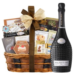 Nicolas F Palmes Brut 2008 with Bon Appetit Gourmet Gift Basket