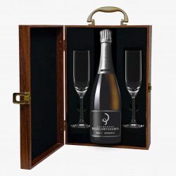 Billecart-Salmon Reserve Champagne and Flutes Gift Set