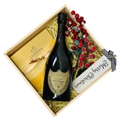 Dom Perignon Champagne Christmas Gift Box