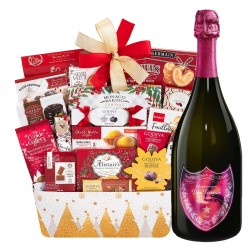 Dom Perignon Lady Gaga Rose Holiday Gift Basket Dom Perignon Lady Gaga Rose Holiday Gift Basket