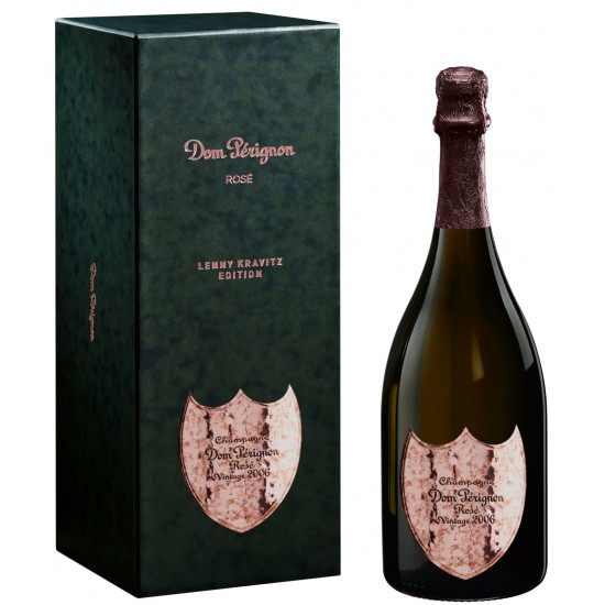Dom Perignon Rose Lenny Kravitz Limited Edition with Gift Box Dom Perignon Rose Lenny Kravitz Limited Edition with Gift Box