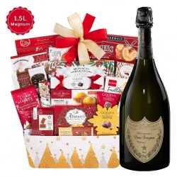 Dom Perignon Vintage Champagne 1.5L Gift Basket Dom Perignon Vintage Champagne 1.5L Gift Basket