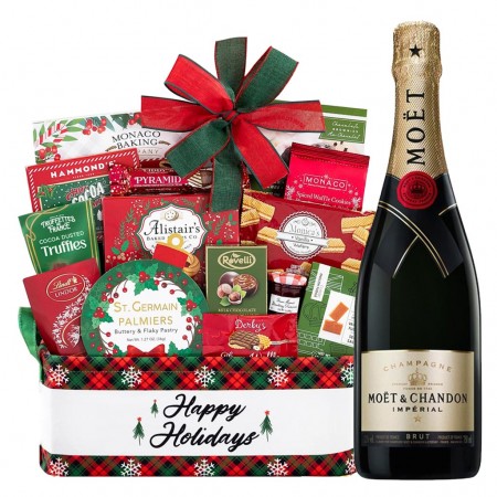 Holiday Season's Special Moet & Chandon Impérial Gift Basket Holiday Season's Special Moet & Chandon Impérial Gift Basket