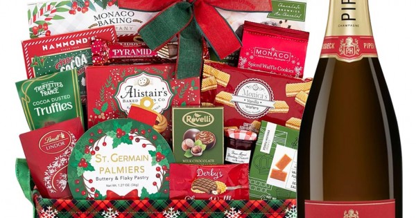 Holiday Season's Special Piper Heidsieck Gift Basket- Buy online