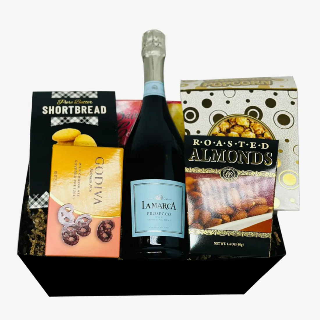 La marca prosecco modest gift basket