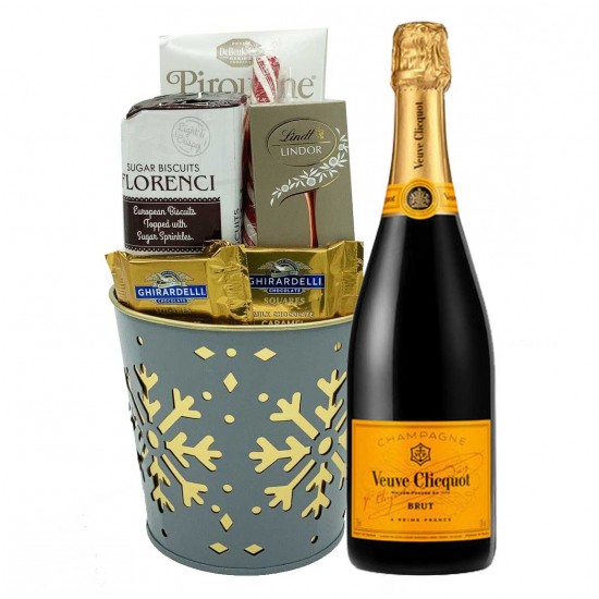 Veuve Clicquot with Assorted Chocolate Gift Baskets Veuve Clicquot with Assorted Chocolate Gift Baskets