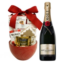 Moet & Chandon And Chocolate Gift Basket