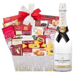 Moet & Chandon Ice Imperial with Godiva Gift Basket