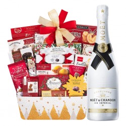 Moet & Chandon Ice Imperial with Godiva Gift Basket Moet & Chandon Ice Imperial with Godiva Gift Basket