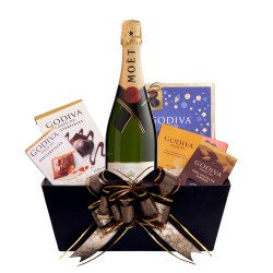 Moet & Chandon Imperial Brut Champagne Gift Basket