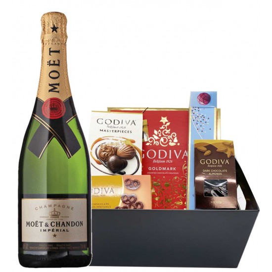 Moët & Chandon Impérial Brut Champagne Gift Basket Moët & Chandon Impérial Brut Champagne Gift Basket