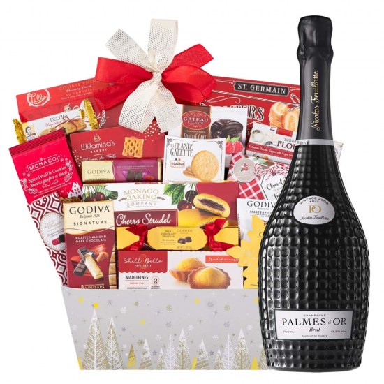 Nicolas F Palmes Brut. 2008 Holiday Gift Basket Nicolas F Palmes Brut. 2008 Holiday Gift Basket