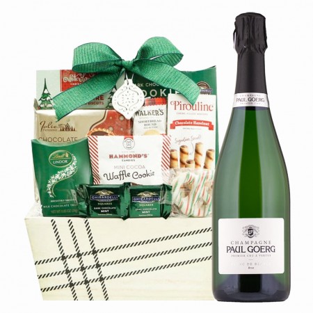 Paul Goerg Premier Cru Brut Champagne Gift Basket Paul Goerg Premier Cru Brut Champagne Gift Basket