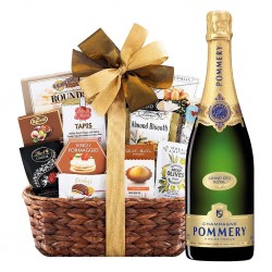 Pommery Grand Cru Royal Champagne And Bon Appetit Basket