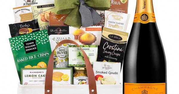 Buy Veuve Clicquot With The Connoisseur Gift Basket