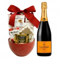 Veuve Clicquot And Chocolates Gift Basket