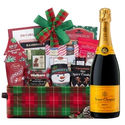 Congratulations Gift Basket With Veuve Clicquot