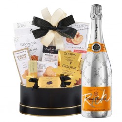 Veuve Clicquot Rich Champagne And Golden Gift Basket Veuve Clicquot Rich Champagne And Golden Gift Basket