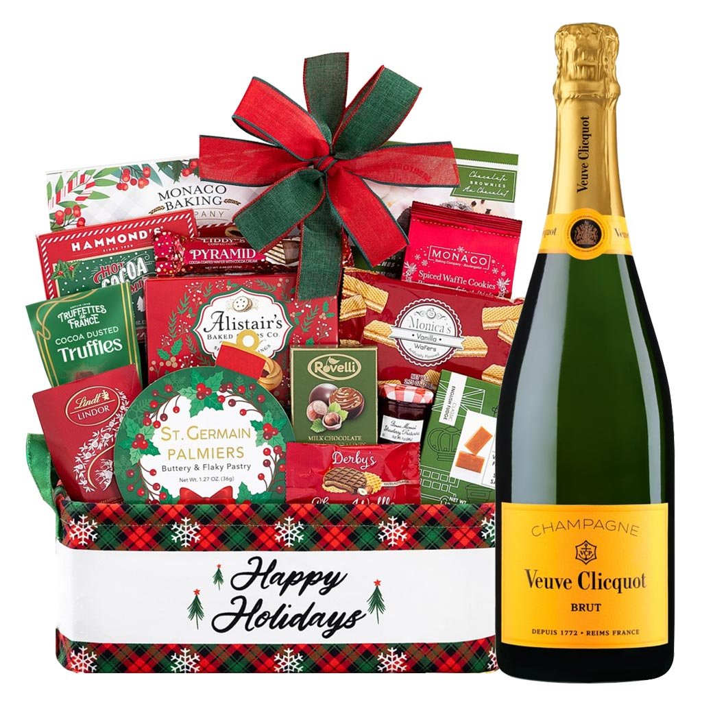 Shop Holiday Season's Special Veuve Clicquot Gift Basket