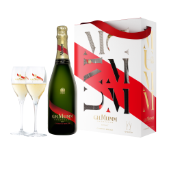 G.H. Mumm 2 Flutes Gift Set  