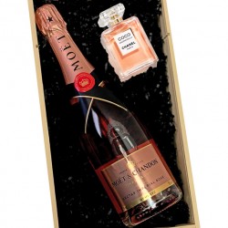 Moët Nectar Impérial Rosé & COCO Chanel Perfume Gift Set