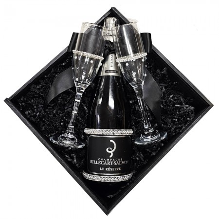 Billecart Salmon La Reserve black box gift set