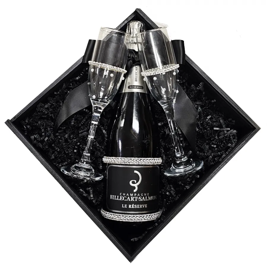 Billecart Salmon La Reserve black box gift set