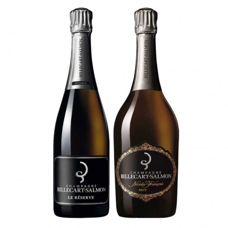 Billecart Salmon Nicolas Francois Brut And Le Reserve Champagne Set
