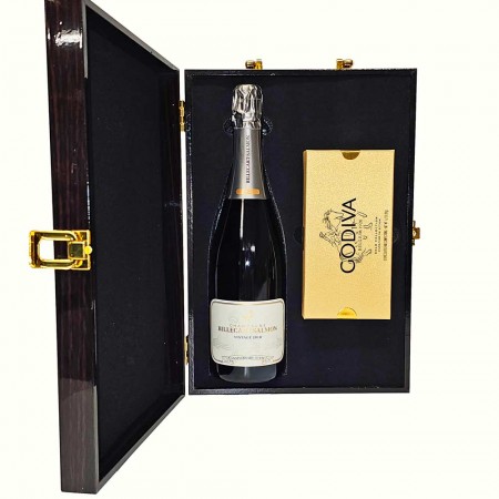 Billеcart-Sаlmon Vintagе 2018 Anniversаry Cuvеe + Godiva chocolate