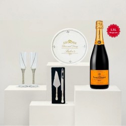 Classic Veuve Clicquot Wedding Celebration Set