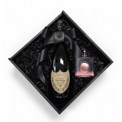 Dom Pérignon Brut with YSL Black Opium Perfume Gift Set