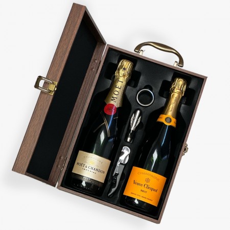 Veuve Clicquot And Moet Duo Champagne Gift Set Veuve Clicquot And Moet Duo Champagne Gift Set