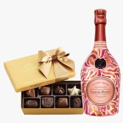 Laurent Perrier Cuvée Rosé Petal Robe Gift Set