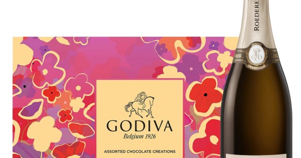 Louis Roederer Collection 245 Champagne And Godiva 26 PC