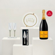 Luxury Veuve Clicquot Champagne Wedding Set