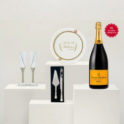 Luxury Veuve Clicquot Champagne Wedding Set