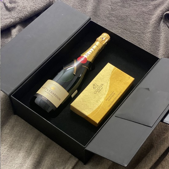 Moët & Chandon Impérial Brut Champagne and Godiva 8 Pc Gift
