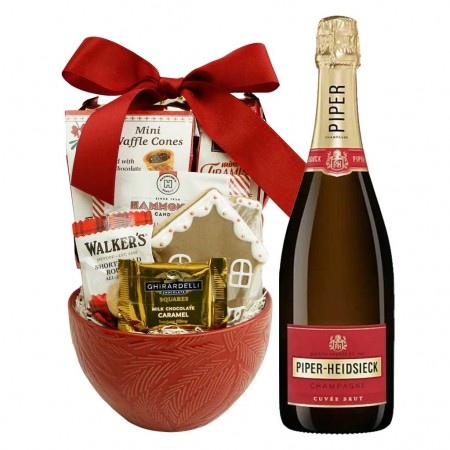 Piper Heidsieck Champagne And Chocolate Gift Basket