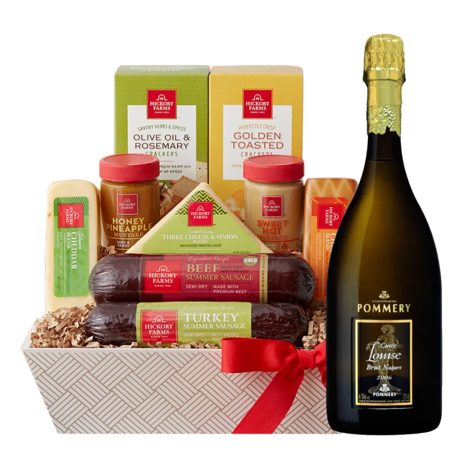 Pommery Champagne Gift Basket