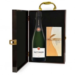 Taittinger champagne and Godiva 8 pc 