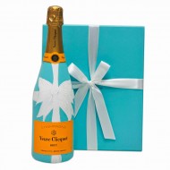 Tiffany Special Hand-Painted Veuve Clicquot  Gift Set