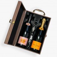 Veuve Clicquot Rose & Brut Champagne Gift Box