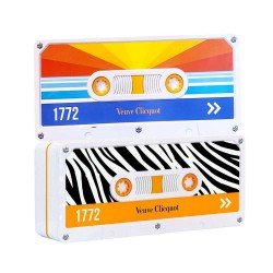 Veuve Clicquot Yellow Label Retro Chic Tape Limited Edition