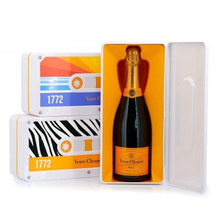 Veuve Clicquot Yellow Label Retro Chic Tape Limited Edition